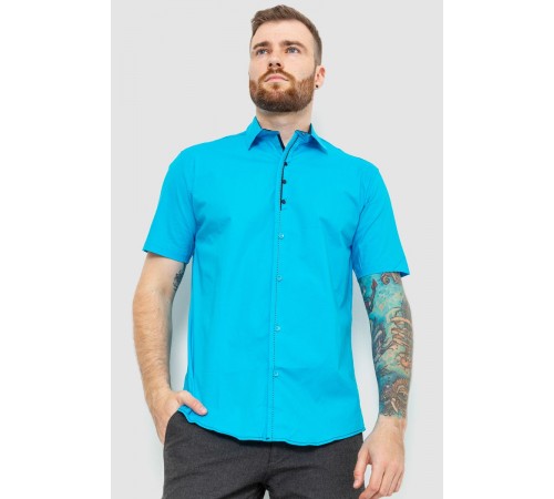 Сорочка чоловіча, колір блакитний, 214R7543