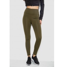 Лосини утеплені, колір хакі, 243R051-5