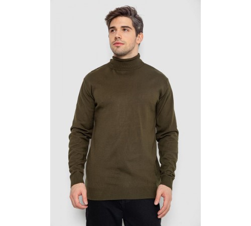 Светр чоловічий, колір хакі, 161R1880
