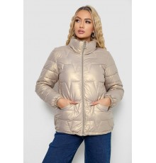 Куртка женская демисезонная, цвет бежевый, 243R005