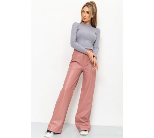 Лосіни жіночі на флісі, колір пудровий, 164R82