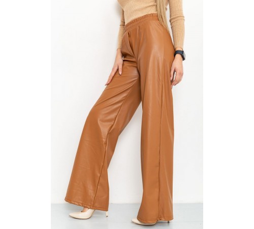 Лосіни жіночі на флісі, колір коричневий, 164R82