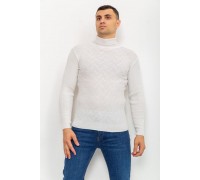 Светр-гольф чоловічий, колір молочний, 161R892