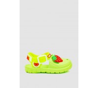 Сандалії дитячі для дівчинки 2, колір салатовий, 243R51-8