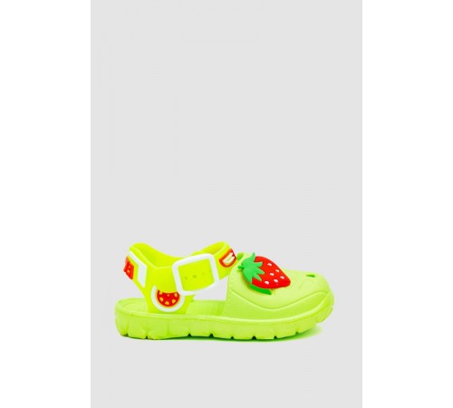Сандалії дитячі для дівчинки 2, колір салатовий, 243R51-8