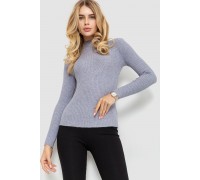 Гольф жіночий однотонний, колір сірий, 204R016