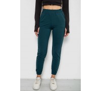 Спортивные штаны женские, цвет зеленый, 238R345