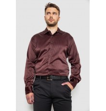 Сорочка чоловіча в смужку, колір чорний, 214R5828