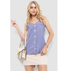 Блуза на бретелях, колір бузковий, 102R215