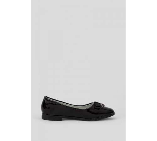 Туфлі дитячі лакові, колір чорний, 244RGB140