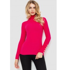 Гольф жіночий в рубчик, колір рожевий, 204R036