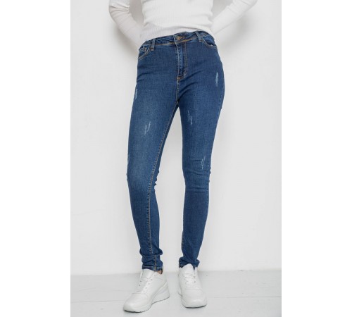 Джинсы женские, цвет синий, 244R2001