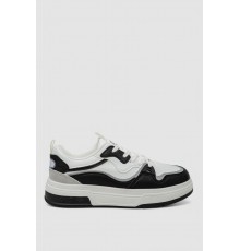 Кросівки чоловічі демісезонні, колір біло-чорний, 243RHK36