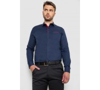 Сорочка чоловіча, колір синій, 214R7158