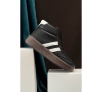 Кроссовки женские демисезонные, цвет черно-белый, 248RSD20-6