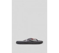 Вьетнамки женские, цвет черно-красный, 243R506-3B