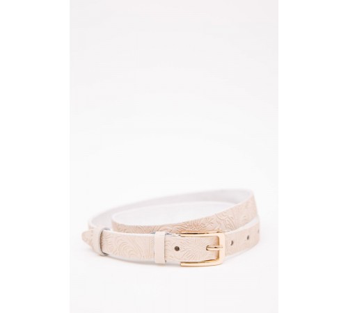 Пудровий жіночий ремінь, з еко-шкіри, 196RL20S0W11
