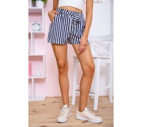 Женские шорты, в сине-белую полоску, 172R009-1