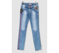 Джинси дитячі для хлопчиків, колір темно-блакитний, 247R1822