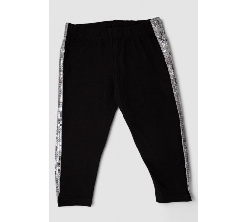 Велотреки для дівчаток, колір чорний, 247R514