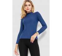 Гольф женский однотонный, цвет синий, 204R038