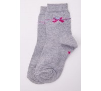 Детские носки для девочек, серого цвета, 167R620