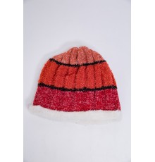 Дитяча шапка, теракотового кольору, з вовни, 167R7777
