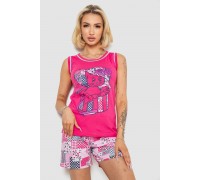 Пижама женская, цвет малиновый, 243R03676