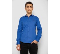 Сорочка чоловіча з принтом, колір електрик, 214R7040