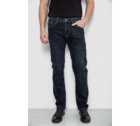 Джинси чоловічі демісезонні, колір темно-синій, 243R8136