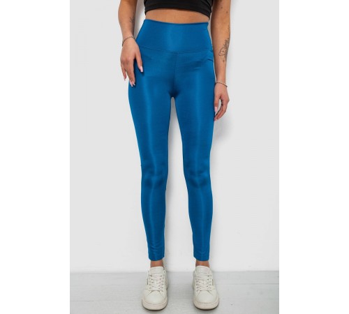 Лосины женские однотонные, цвет петроль, 214R155-1