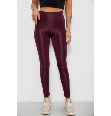 Лосини жіночі однотонні, колір темно-сливовий, 214R155-1