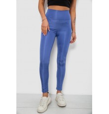 Лосини жіночі однотонні, колір джинс, 214R155-1