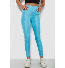 Лосини жіночі однотонні, колір блакитний, 214R155-1