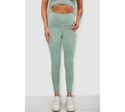 Лосины женские однотонные, цвет оливковый, 214R155