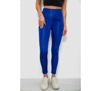 Лосины женские однотонные, цвет электрик, 214R155-1