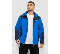 Ветровка мужская с принтом 244R2512, цвет Синий