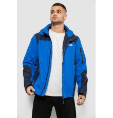 Вітровка чоловіча з принтом 244R2512, колір Синій