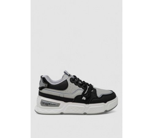 Кросівки чоловічі демісезонні, колір чорно-сірий, 243RHK17