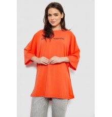 Футболка жіноча з принтом, колір помаранчевий, 244R3013