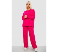 Спортивний костюм жіночий з принтом, колір рожевий, 244R1060AG