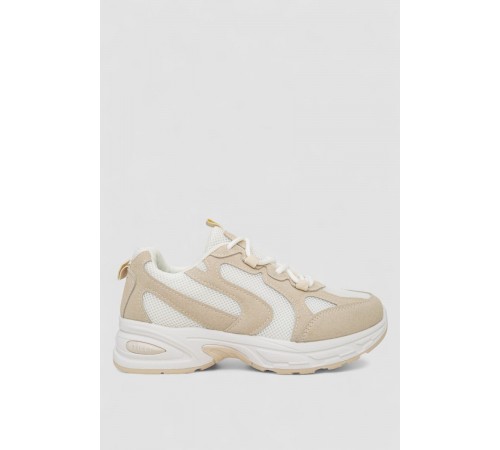 Кросівки жіночі, колір біло-бежевий, 248RN90-20