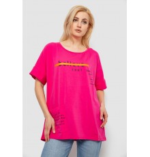 Футболка женская с принтом, цвет розовый, 244R4020