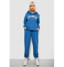 Спортивний костюм жіночий з принтом, колір синій, 244R1063AG