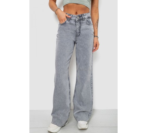 Джинси женские, цвет серый, 244R1077-R