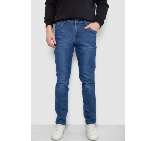 Джинси чоловічі демісезонні, колір синій, 243R8051