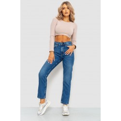 Джинсы женские MOM, цвет синий, 233R1810068