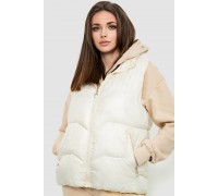 Жилет женский, цвет молочный, 244R7011