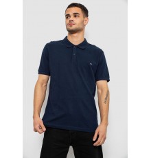 Поло чоловіче однотонне, колір синій, 244R1458