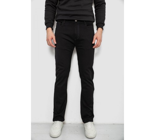 Джинси чоловічі, колір чорний, 244RW21